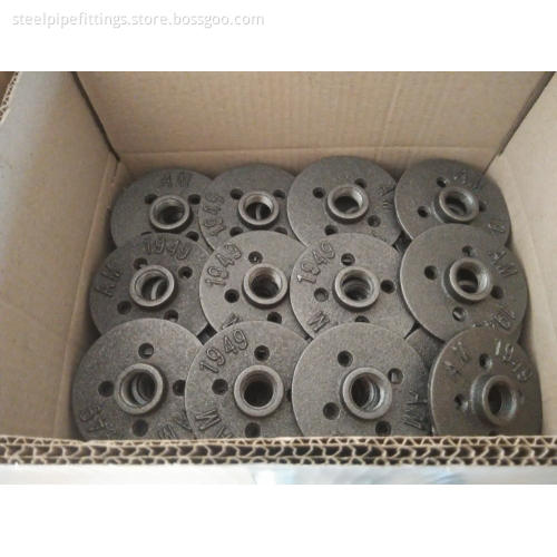 Large quantity 3/4" pipe fitting floor flange